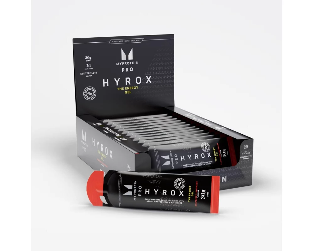 MyProtein Energygel Hyrox The Energy Raspberry