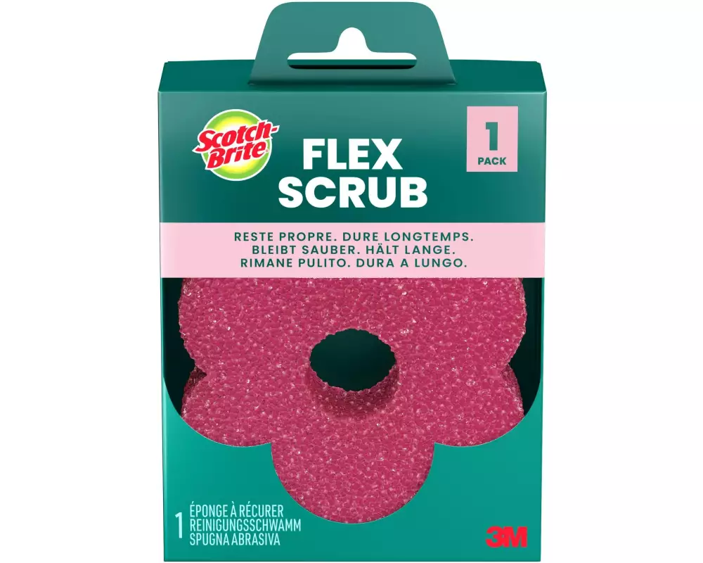 Scotch-Brite Geschirrschwamm 3M Flex Scrub 1 Stück
