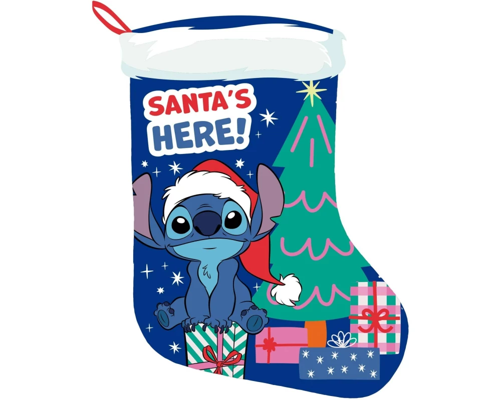 Arditex Weihnachtssocke 42 x 32 cm, Lilo und Sticht