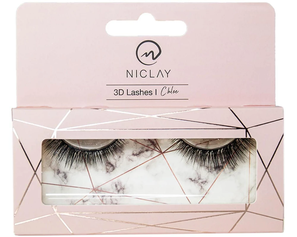 NICLAY 3D Lashes Chloe Tiefschwarz