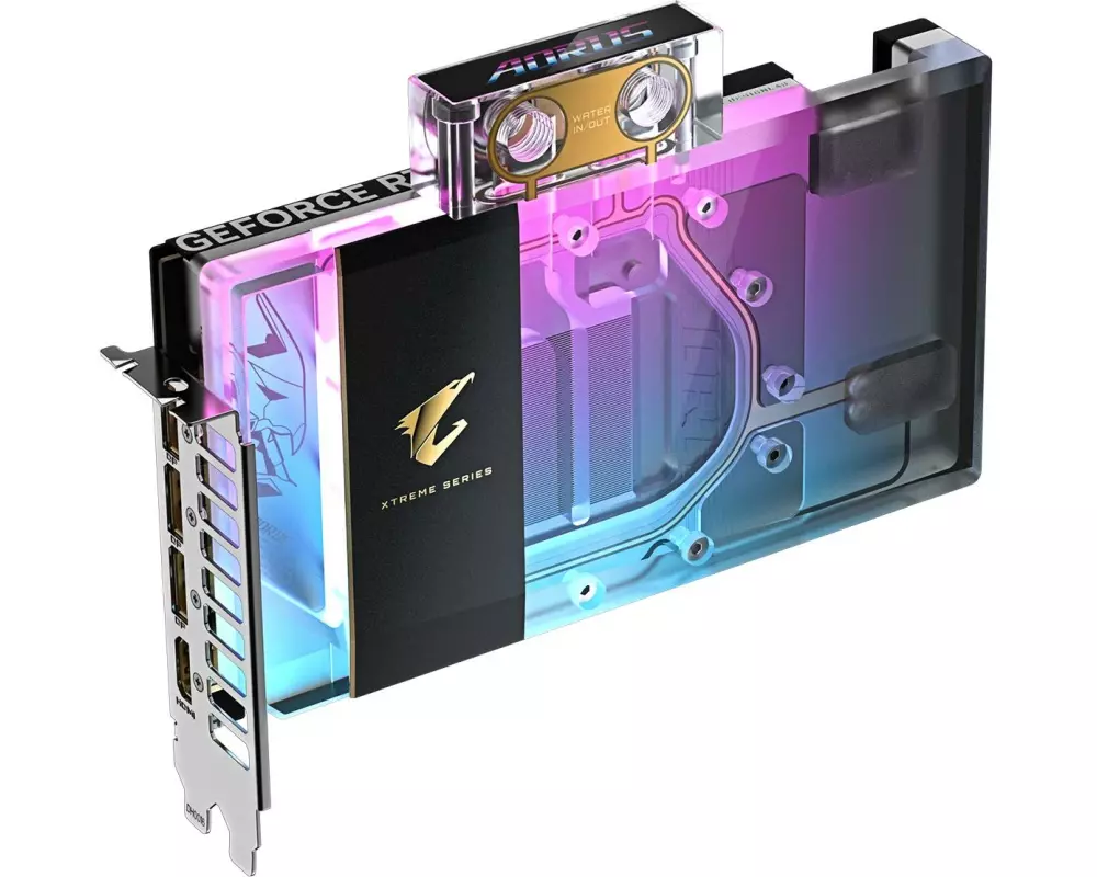 Gigabyte Grafikkarte RTX 5080 Xtreme Waterforce WB 16 GB