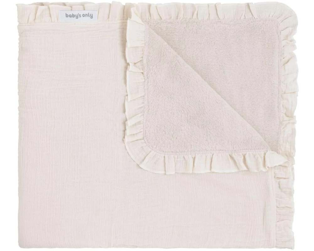baby's only Babydecke Teddy Warm Linen