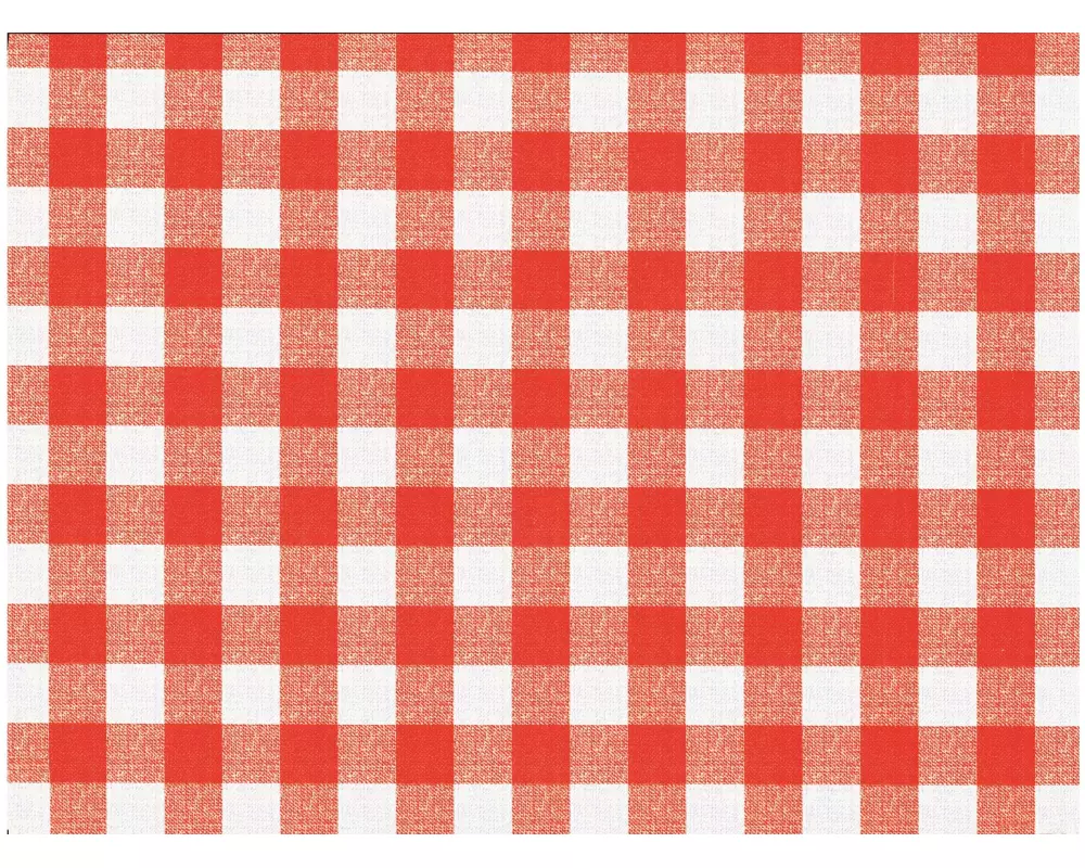 d-c-fix Tischdecke Manhattan Avanti Rund, Ø 150 cm, Rot/Weiss