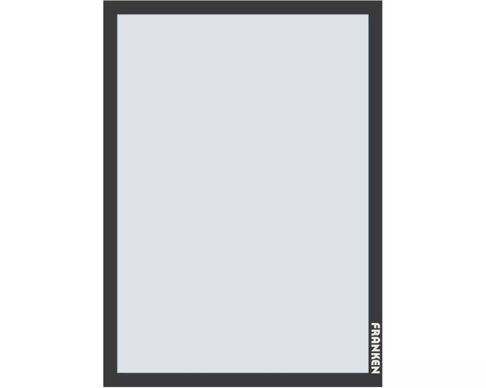 Franken Plakatrahmen PRO A3, Schwarz, 2 Stück