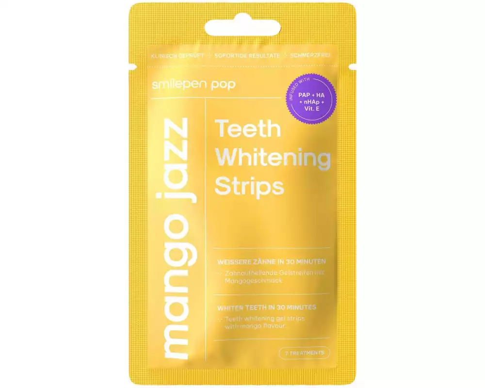 Smilepen Bleaching Pop Mango Jazz Teeth Whitening Strips