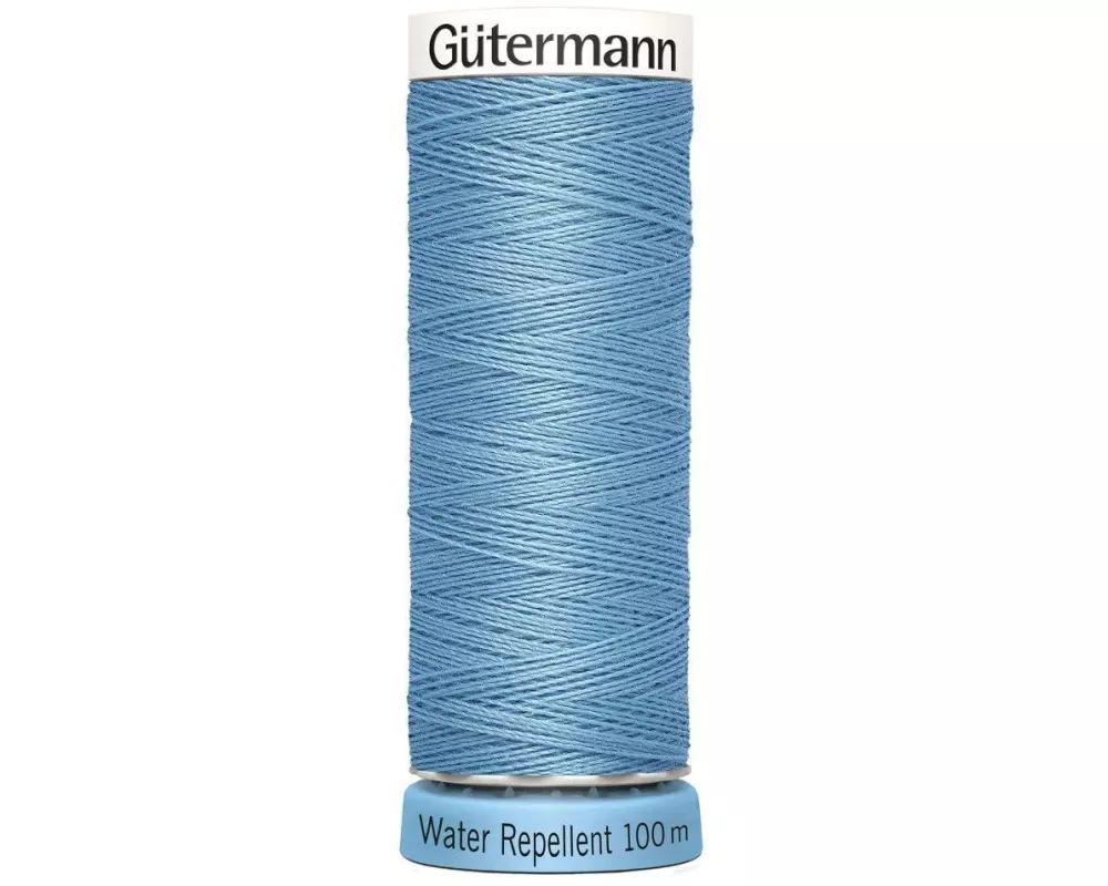 Gütermann Näh- und Stickgarn Water Repellent 1 Stück, Blau
