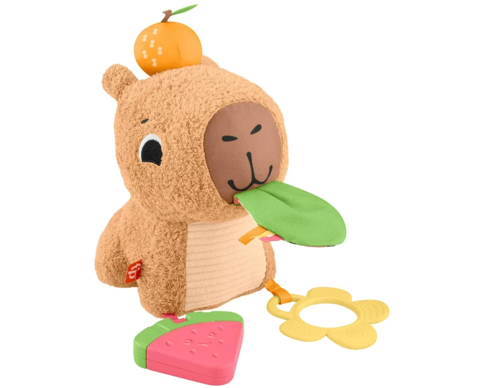 Fisher-Price Beschäftigungsspielzeug Kuschel-Capybara