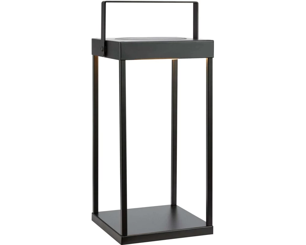 Markslöjd Laterne Pure 42 cm Schwarz, IP 44