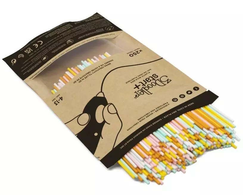 3Doodler 3D Pen Filament Start+ Fire and Ice 250 Stück