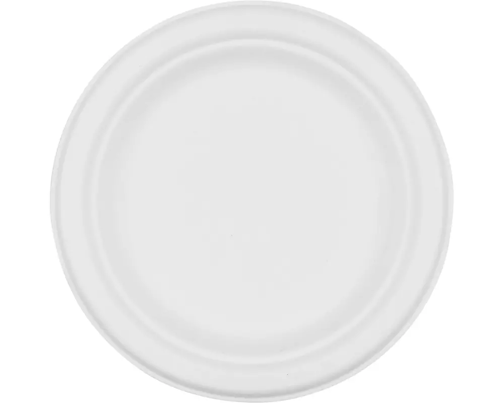 FURBER Einwegteller Ø 17.5 cm, 50 Stück, Weiss