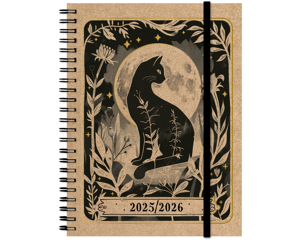 SIMPLEX Schüleragenda Kraftpap. 25/26 500413.26 1W/2S 17M Cat ML 12x16.5cm