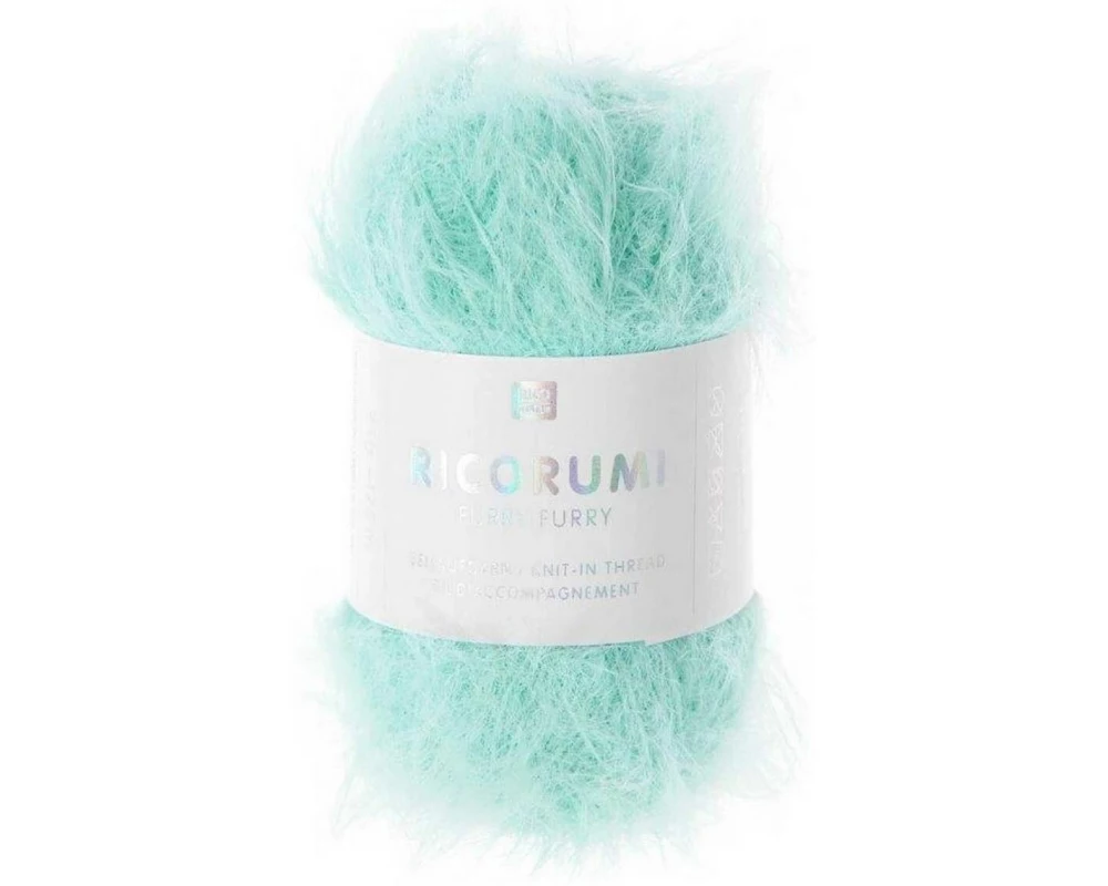 Rico Design Wolle Ricorumi Furry Furry Türkis