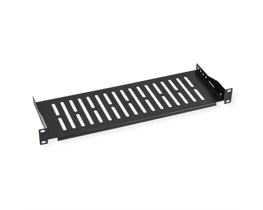 VALUE 19-Zoll-Geräteträger, 485 x 150mm, max. 10 kg, schwarz