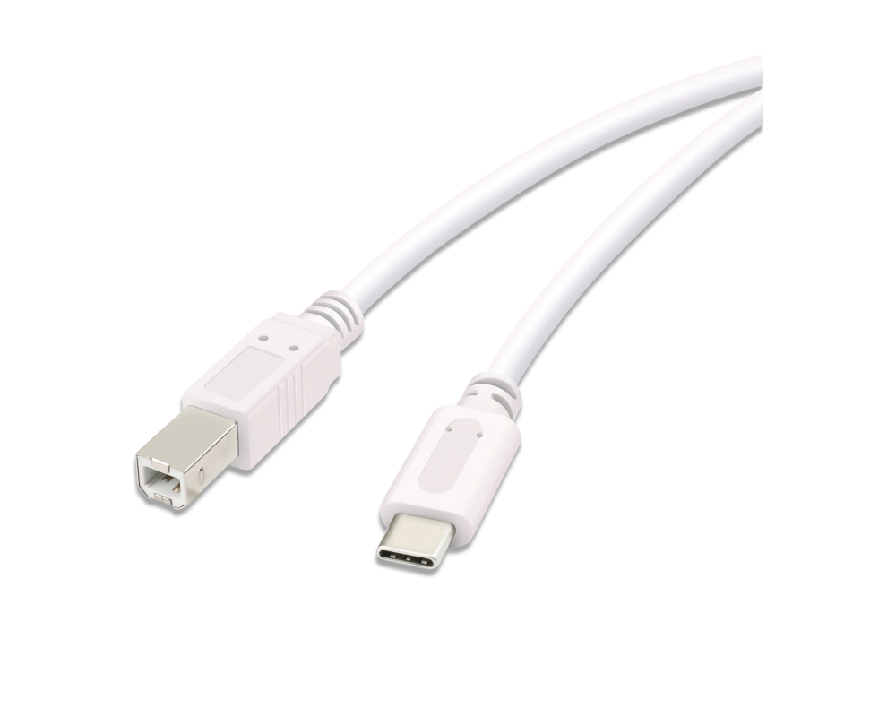 VIVANCO USB C to USB B Kabel 45355 1.8m