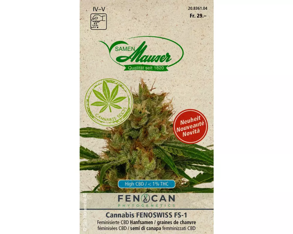 Samen Mauser Saatgut Cannabis Fenoswiss