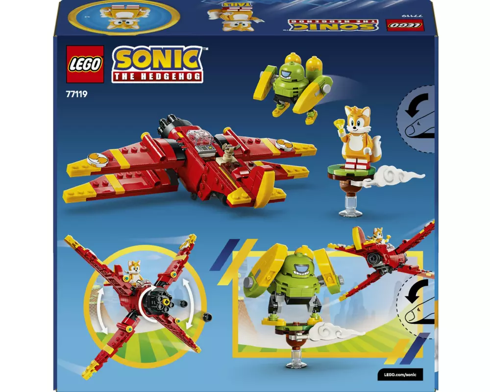 LEGO Sonic Tails' Tornado-1 77119 Sonic the Hedgehog Baukasten