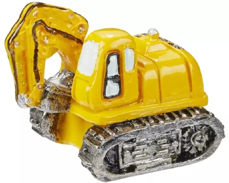 HobbyFun Mini-Fahrzeug Bagger Gelb