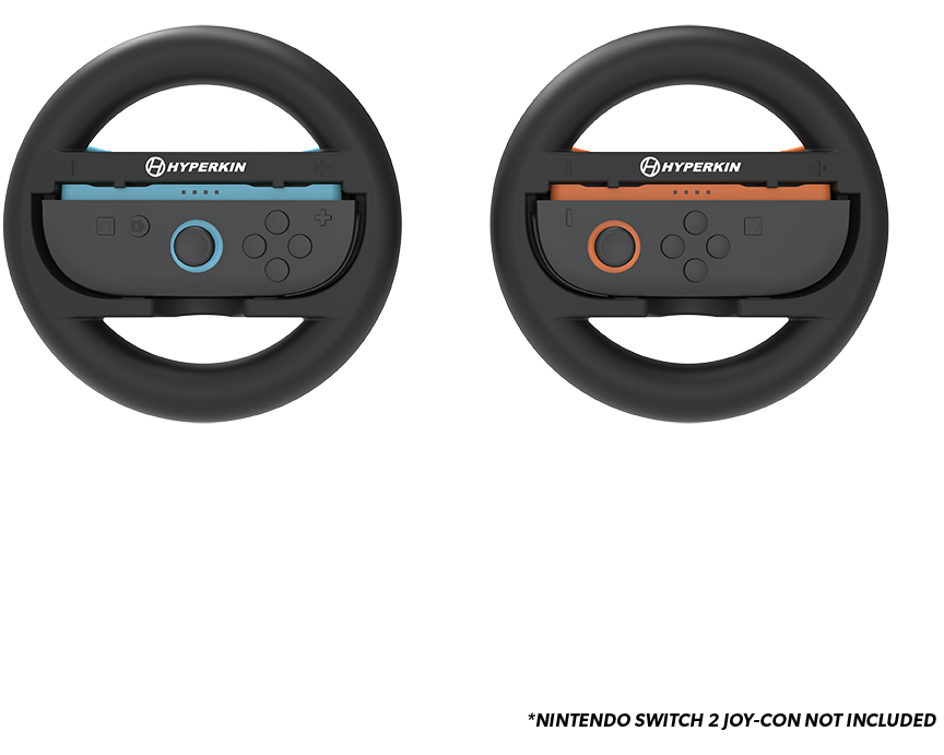 HYPERKIN Racing Wheel Set 2 PC NSW M07716 2 Joy-Cons,Black