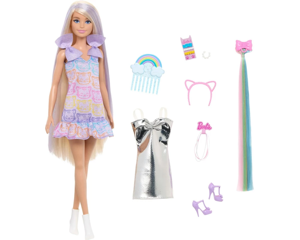 Barbie Puppe Haarspielpuppe Blond