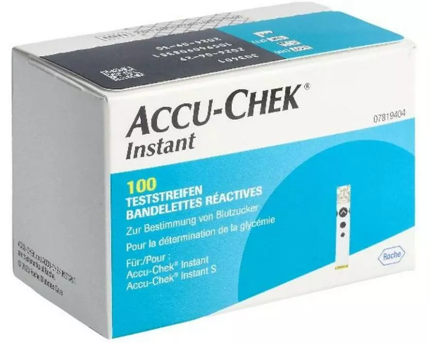 Accu-Check Teststreifen Instant 100 Stück