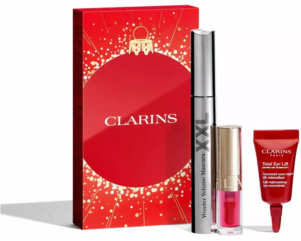 Clarins Wonder Volume Mascara XXL Mascara Schwarz Pflegend
