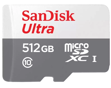 CS/512GB Ultra microSDXC Class 10 UHS-I