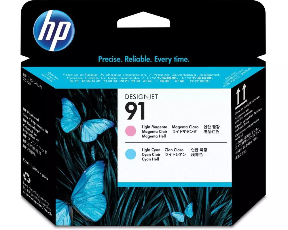 HP Druckkopf Nr. 91 (C9462A) Light Magenta/Light Cyan