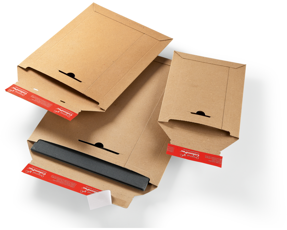 COLOMPAC Versandtaschen braun C5 2151765 170x245x30mm 20 Stück