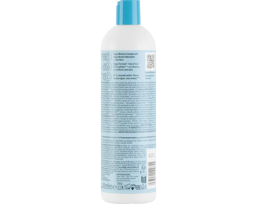 Schwarzkopf Professional BC Moisture Kick Shampoo 500 ml