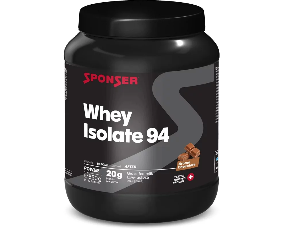 Sponser Pulver Whey Isolate 94 Schokolade 850g