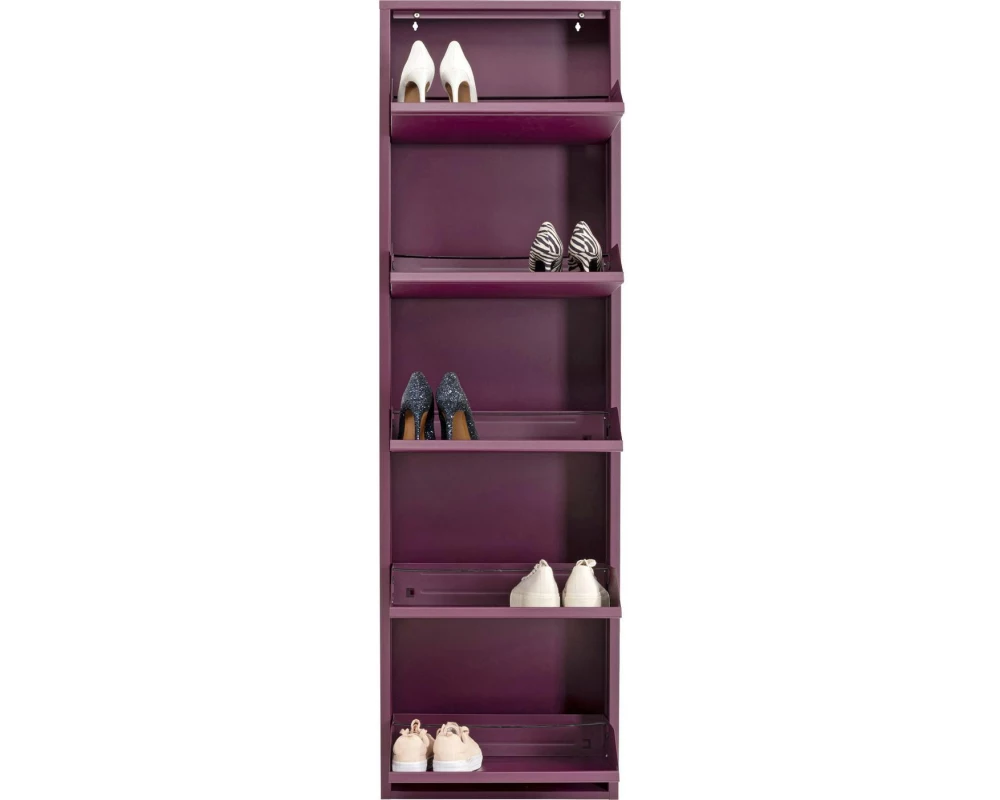 Kare Schuhschrank Caruso 5, Beere