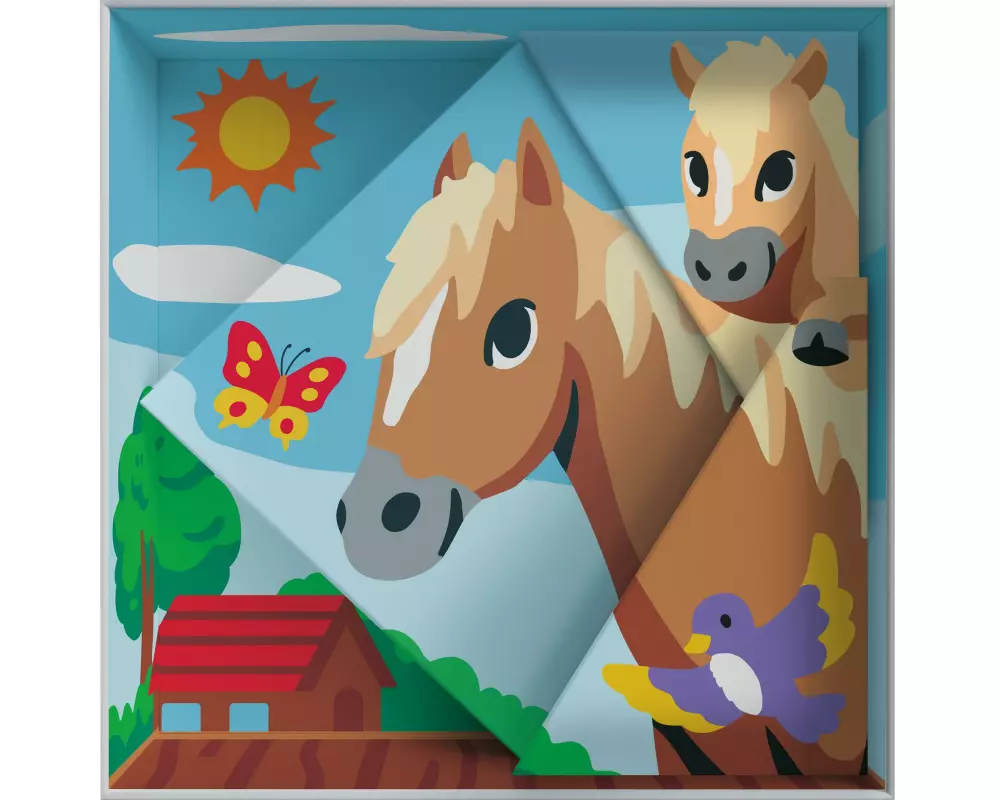 Ravensburger Malen nach Zahlen CreArt Do it together – Pferde