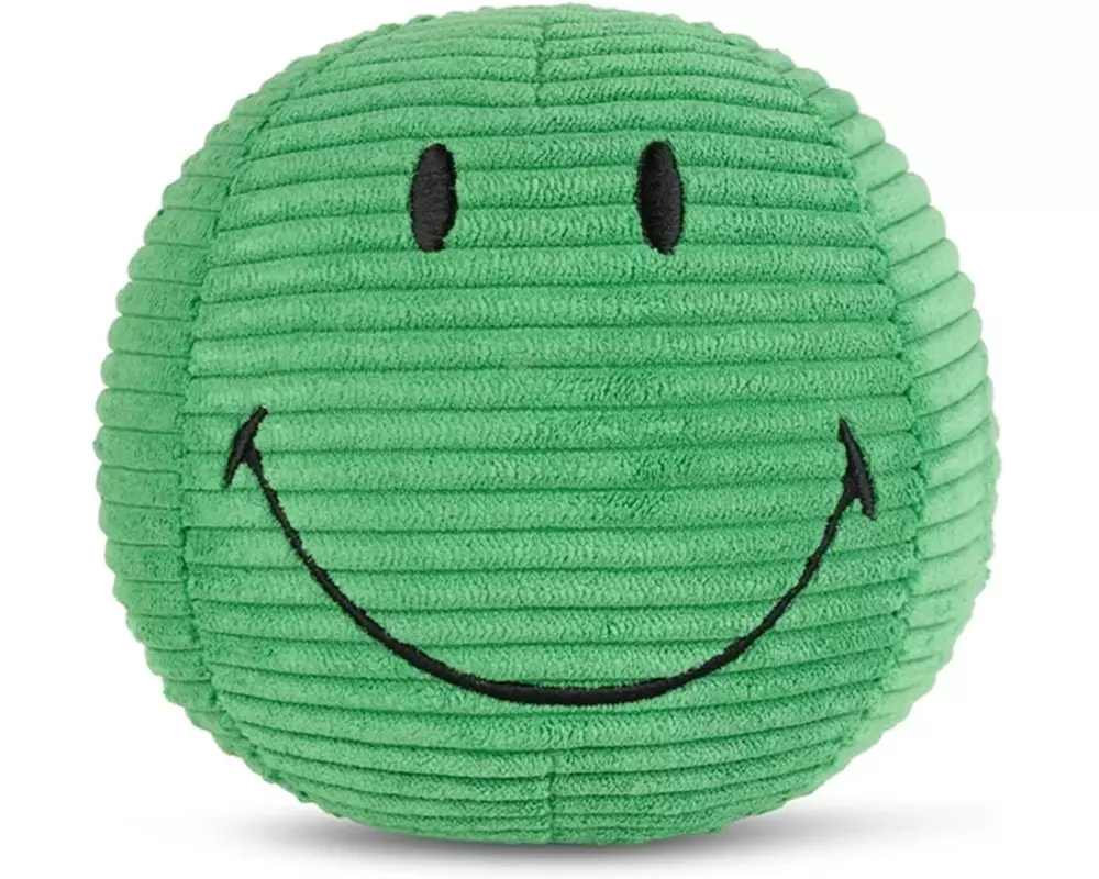 Bon Ton Toys Plüsch Smiley ECO Kordsamt Grün 13 cm