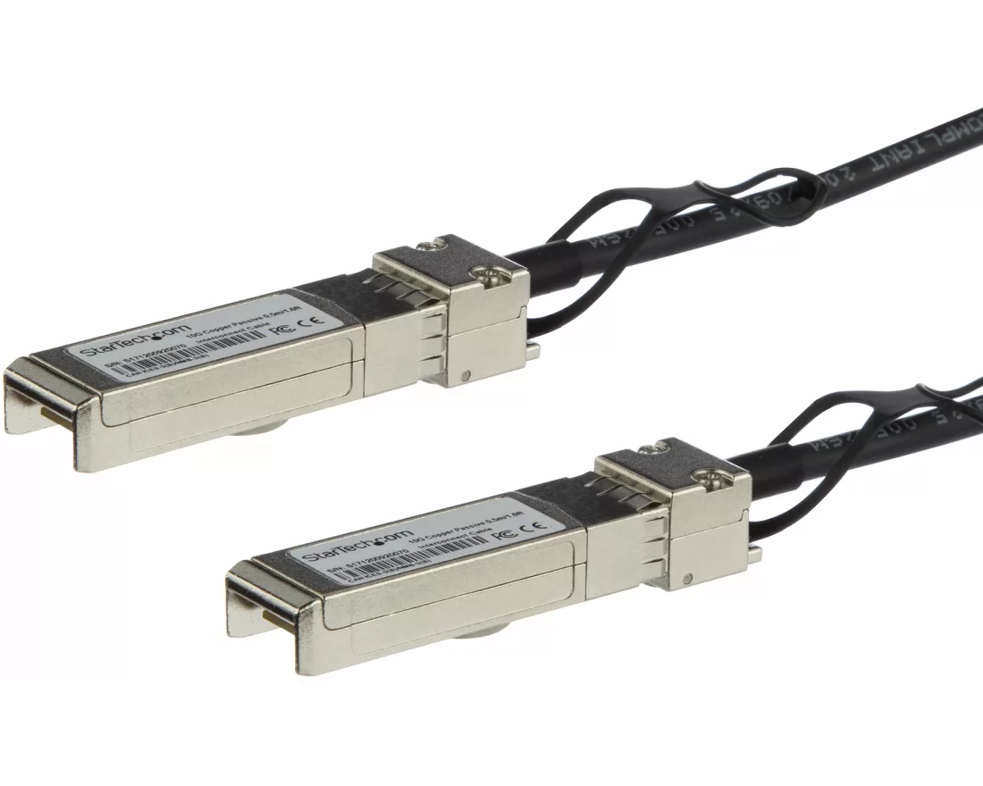 StarTech.com SFPH10GBC05M InfiniBand/Glasfaserkabel 0,5 m SFP+ Schwarz
