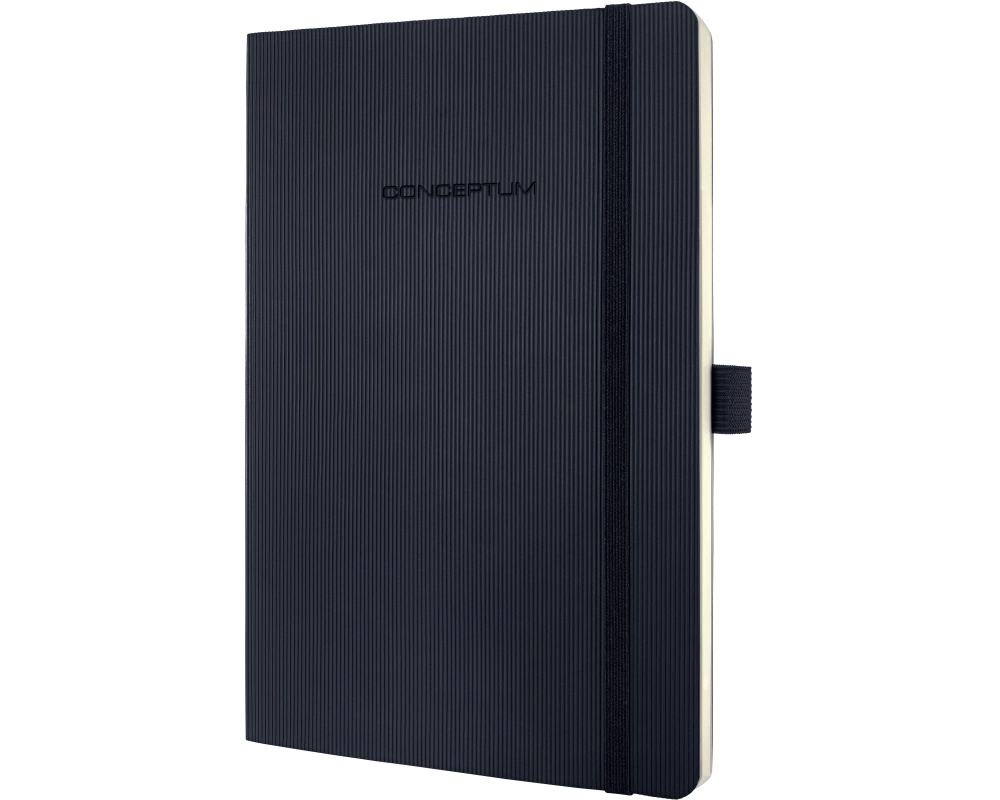CONCEPTUM Notizbuch SC A5 CO309 black, Dot-Lineatur, 194 S.