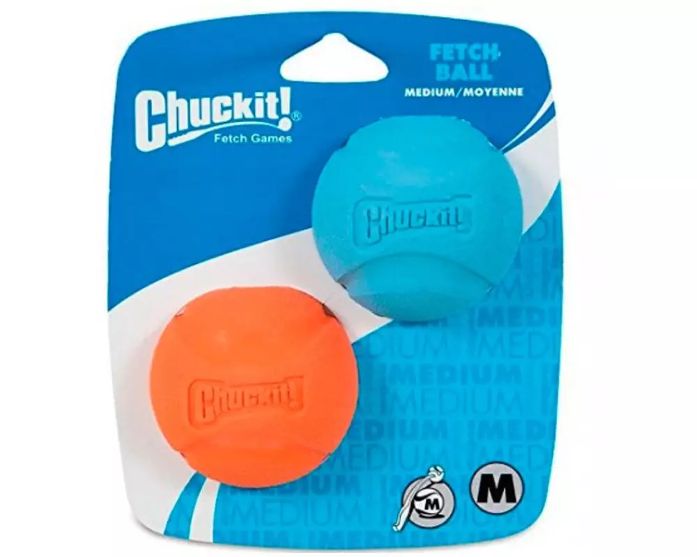 Chuckit! Hunde-Spielzeug Fetch Ball M, Assortiert