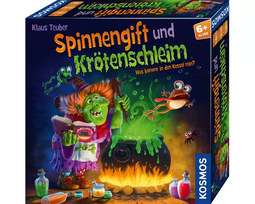 Kosmos Kinderspiel Spinnengift und Krötenschleim -DE-