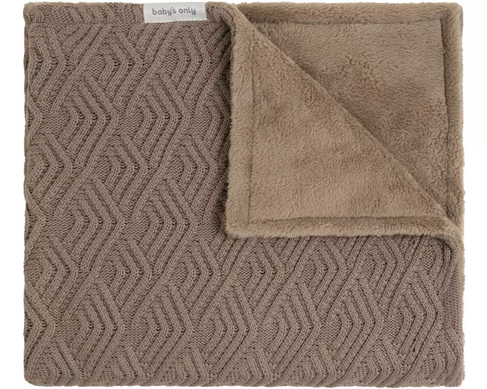 baby's only Babydecke Teddyfutter Sierra Clay