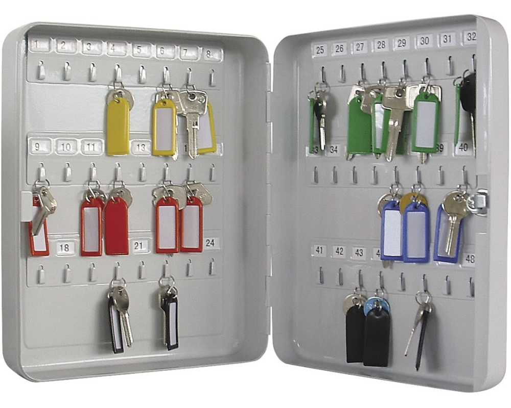 RIEFFEL SWITZERLAND Schluesselkasten VT-SK 48 Lichtgrau 48 Schlüssel