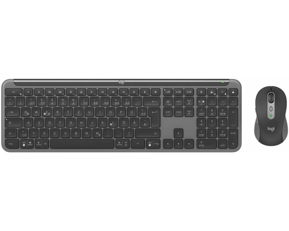 Logitech Signature, Slim, Combo, MK950 - Graphite - CENTRAL-419 (DE)