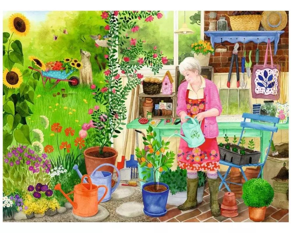 Ravensburger Puzzle Gardening 100 XL Teile