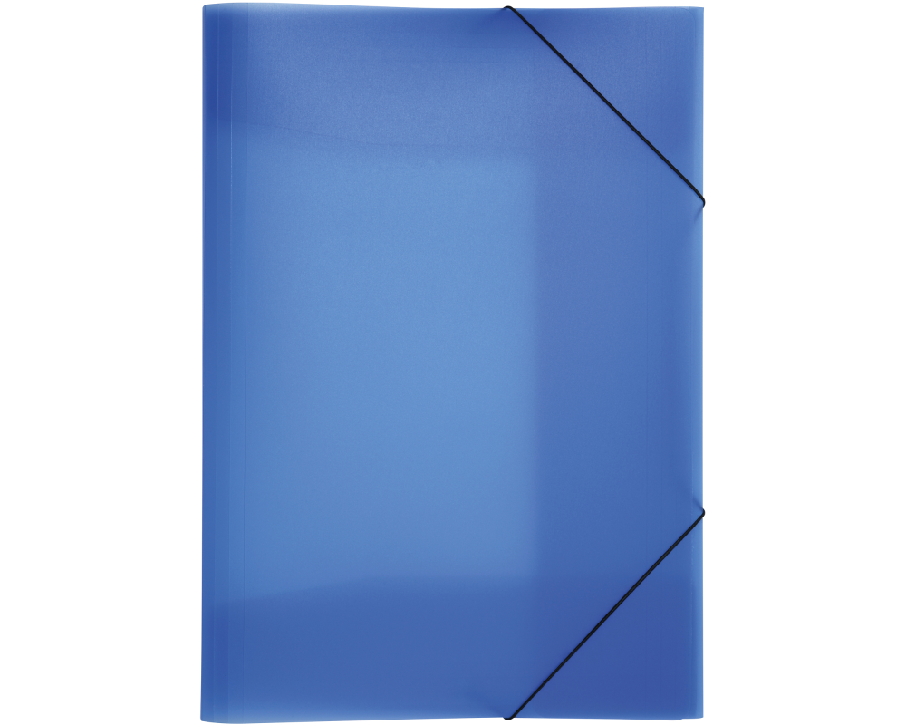 PAGNA Gummibandmappe Trend A3 21638-07 blau 3 Klappen