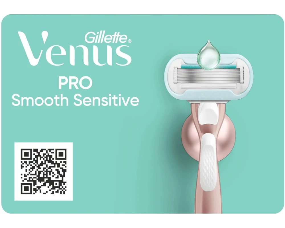 Gillette Venus Rasierklingen Pro Smooth Sensitive 10 Stück