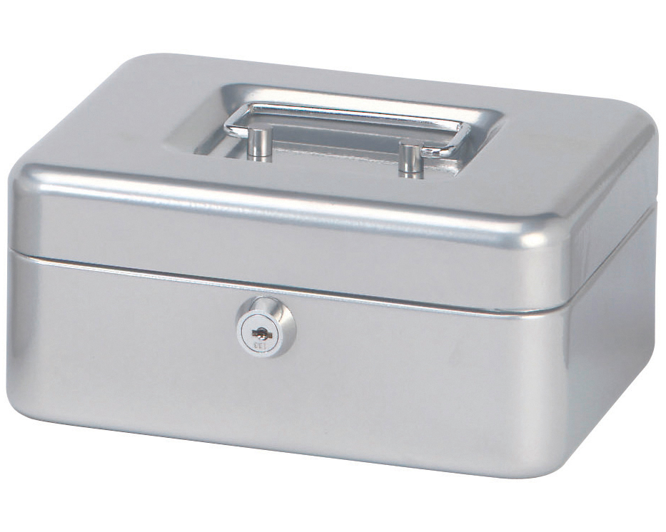 MAUL Geldkassette 2 20x17x9cm 5610295 silber