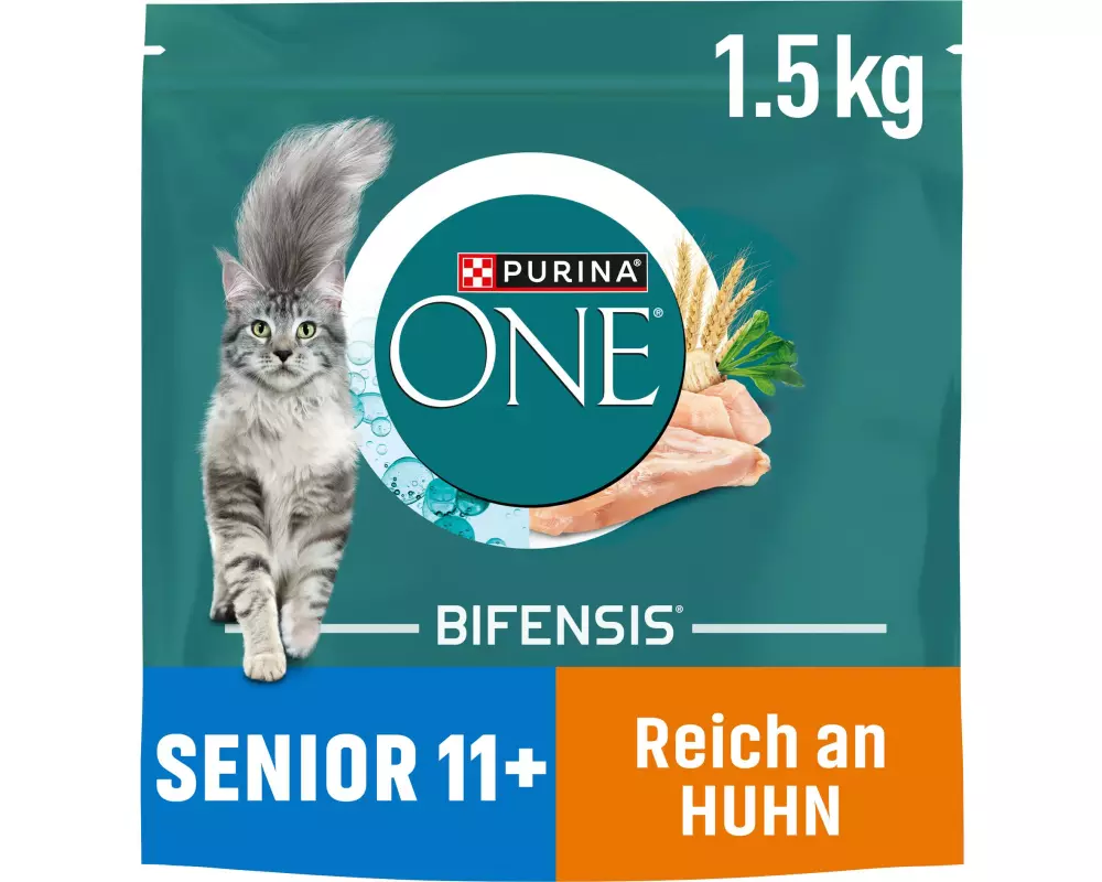 Purina ONE Trockenfutter Senior 11+ Huhn 1.5 kg