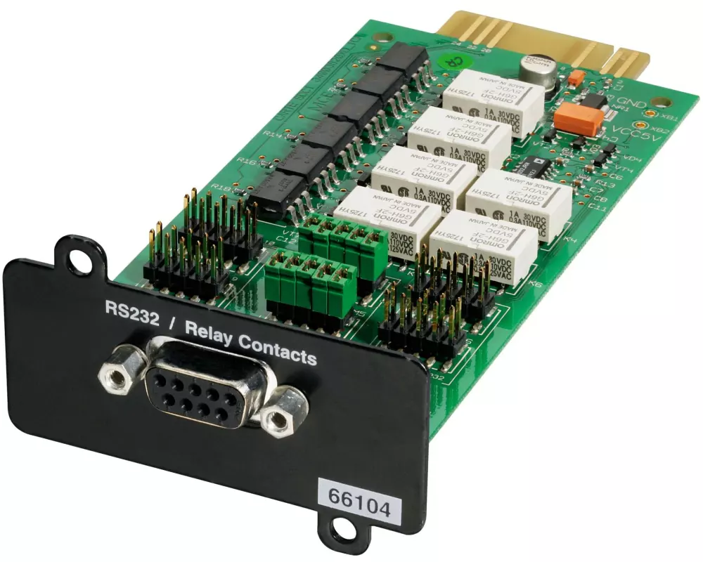 Eaton - USV Management Card Relay-MS Contacts und RS232/Seriell