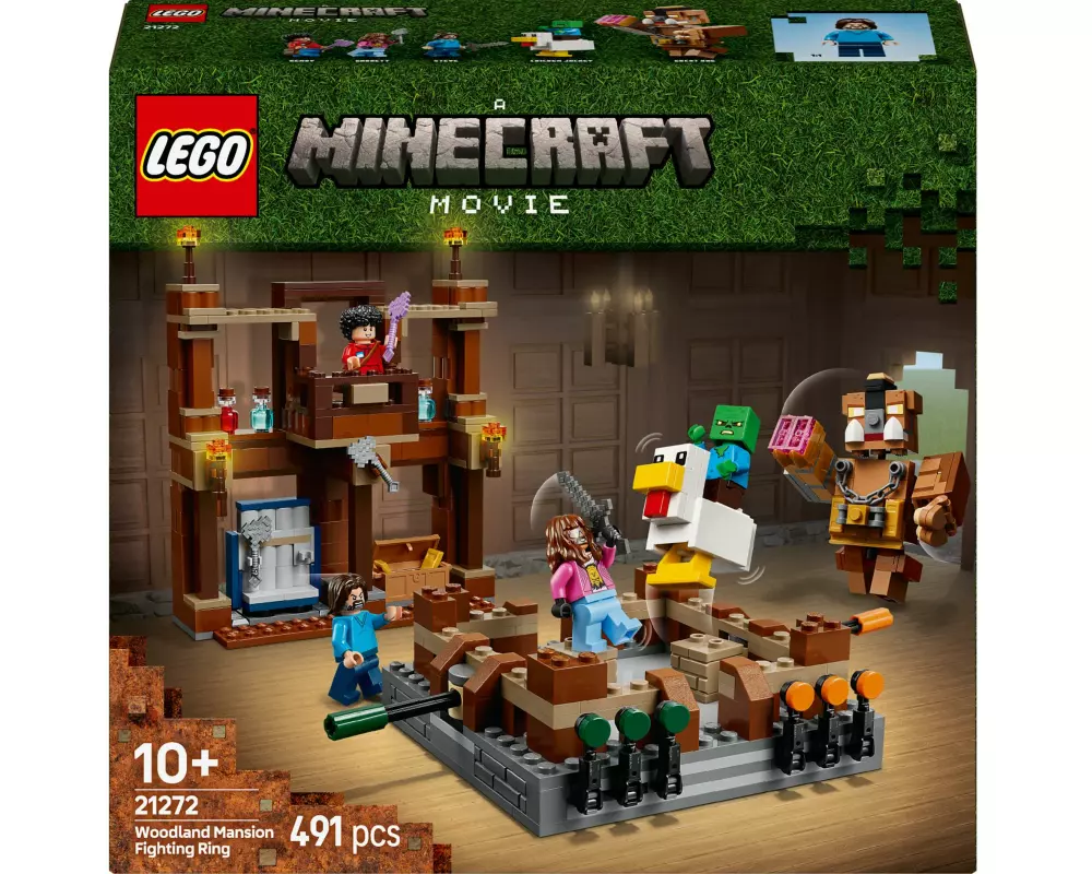 LEGO Minecraft Waldanwesen mit Boxring 21272
