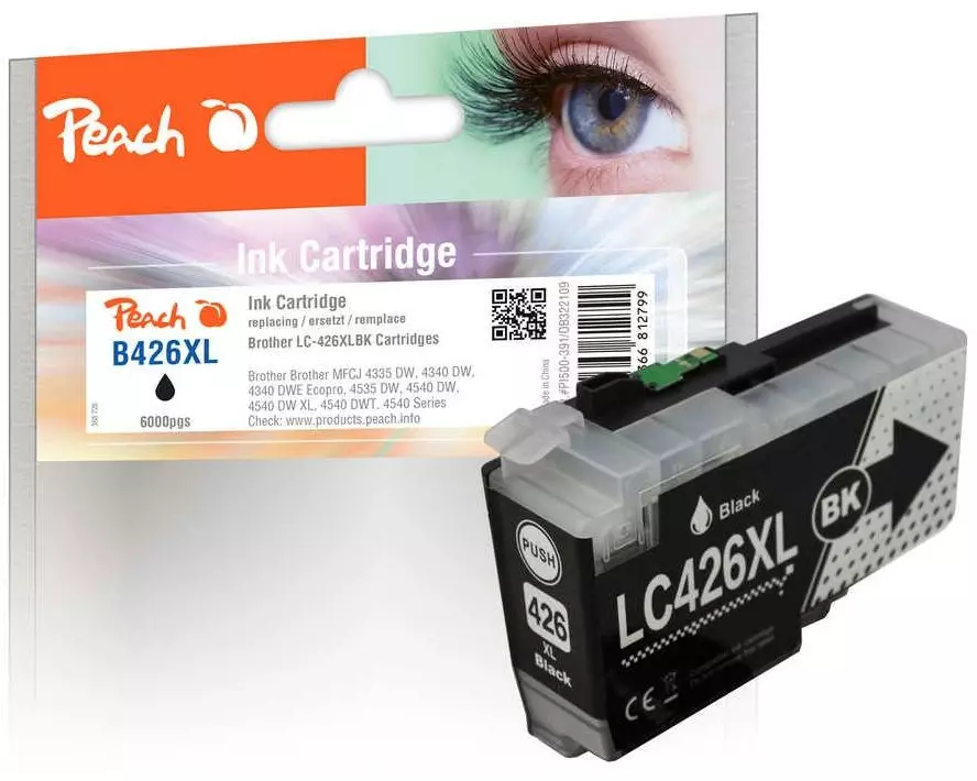 Peach Tinte Brother LC-426XLBK Black