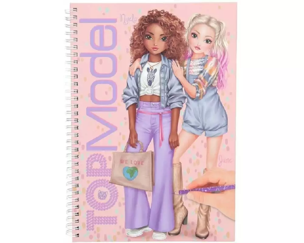 Topmodel Malbuch Set Top Model 80 Seiten