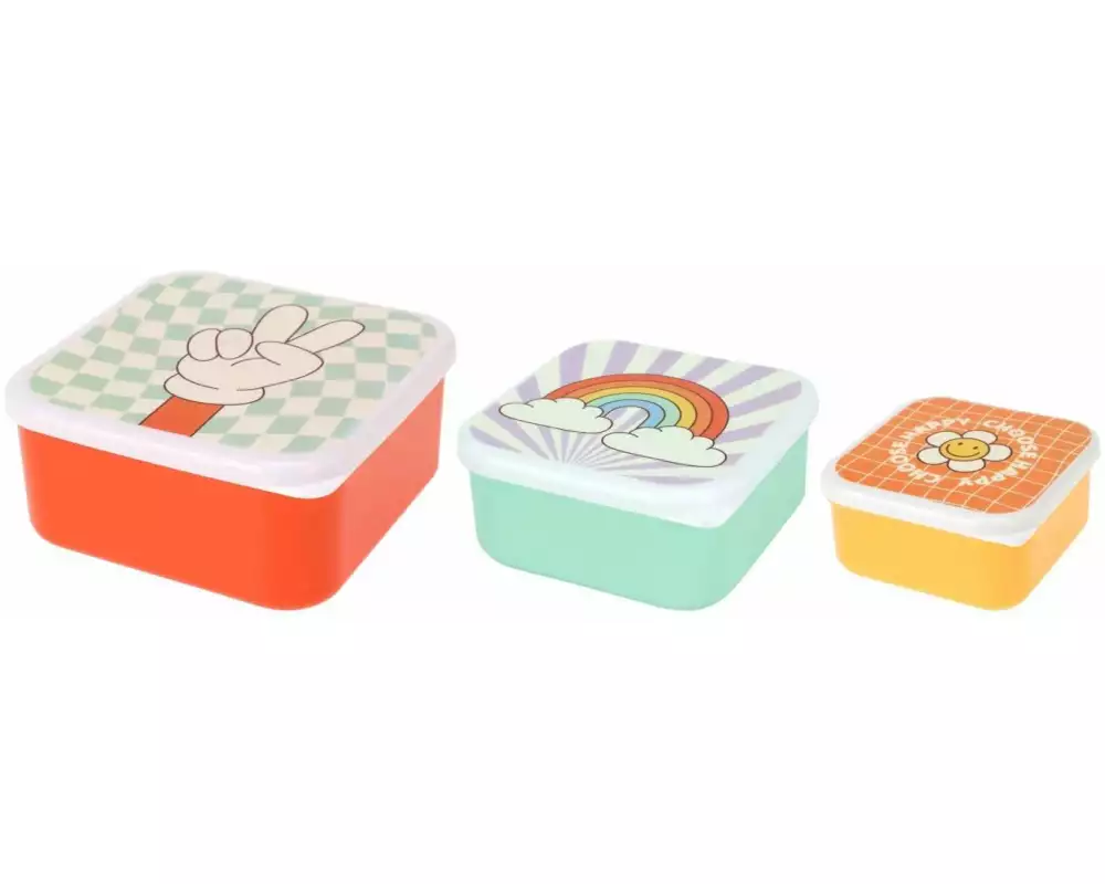 FURBER Lunchbox Set, 3-teilig Mehrfarbig